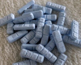 Blue Xanax Bar